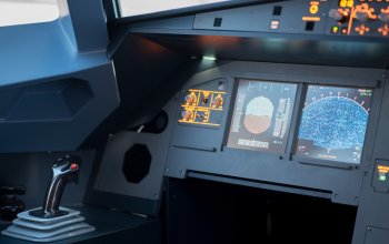 Autentický simulátor letu v Aibusu A320: Praha