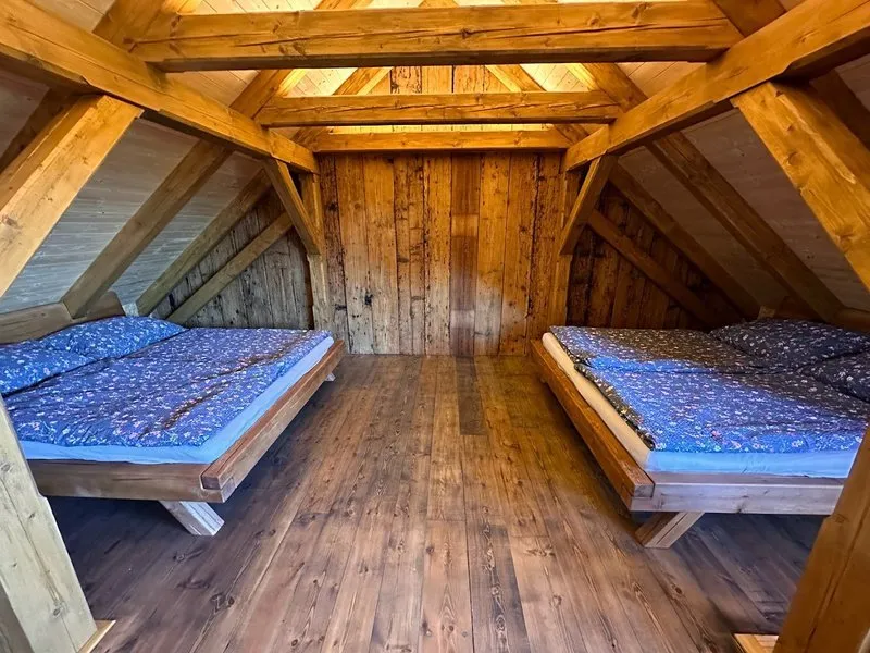Ubytování v historické sýpce na Farmě Bláto