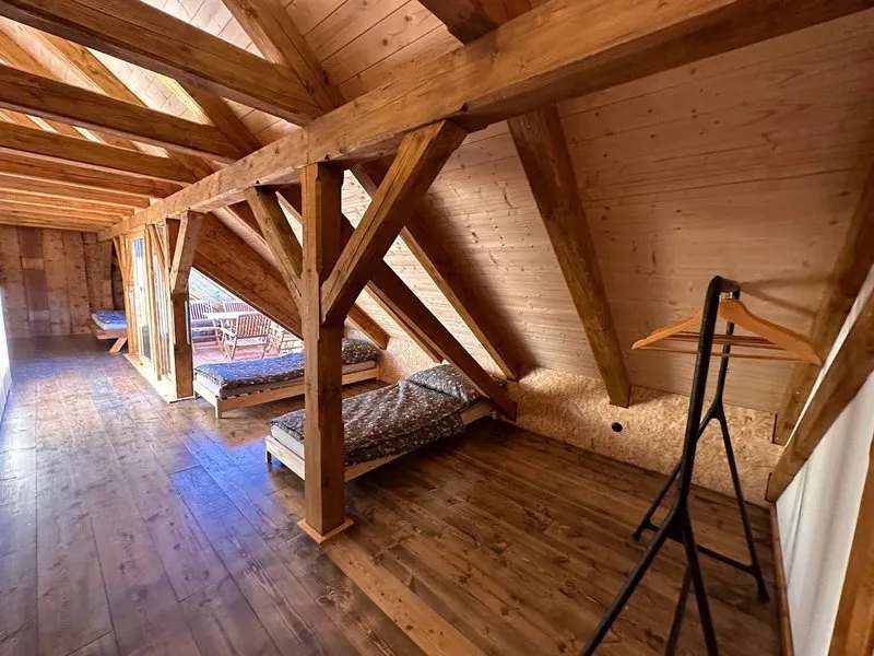 Ubytování v historické sýpce na Farmě Bláto