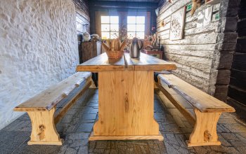 Ubytování v alpské roubence na Šumavě