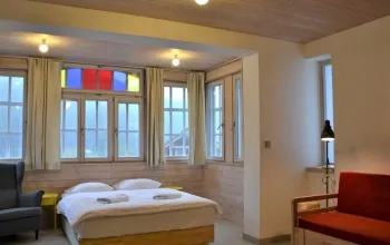 Čtyřpatrový hotel u lanovky na Sněžku – dárek a zážitek