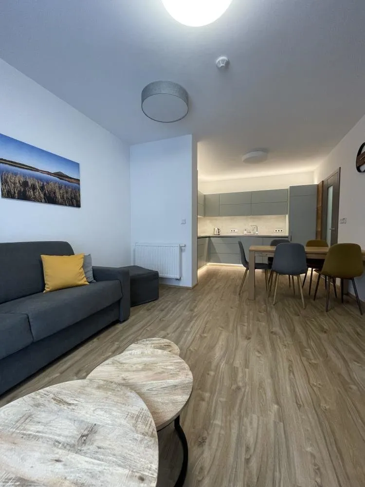 Moderní krkonošské apartmány uprostřed lesů