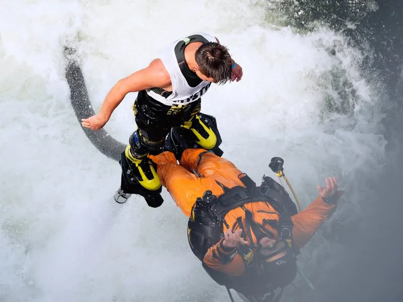 Flyboarding - Tandemové létání