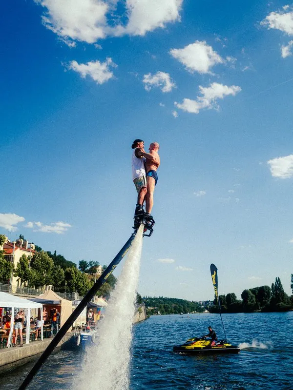 Flyboarding - Tandemové létání