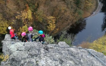 Via ferrata se zkušeným instruktorem