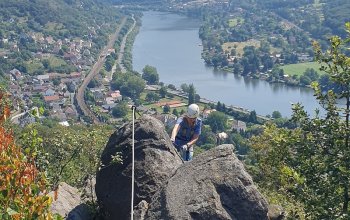 Via ferrata se zkušeným instruktorem