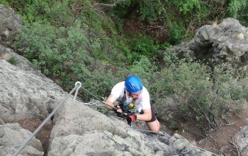 Via ferrata se zkušeným instruktorem