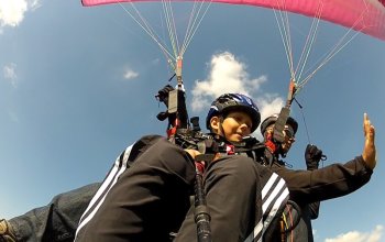 Tandem paragliding po celé ČR jako dárek
