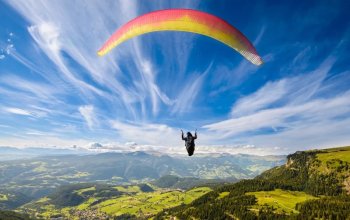 Tandem paragliding po celé ČR jako dárek