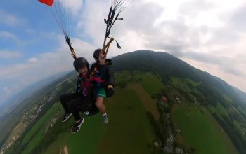 Tandem paragliding po celé ČR jako dárek