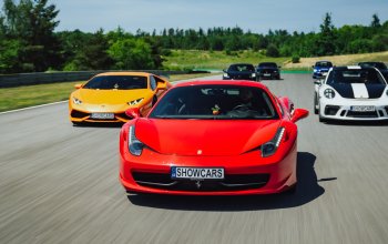 Jízda v supersportu na Masarykově okruhu