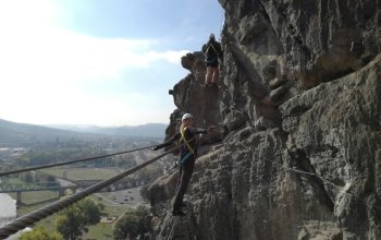 Via ferrata se zkušeným instruktorem