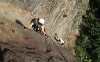 Via ferrata se zkušeným instruktorem