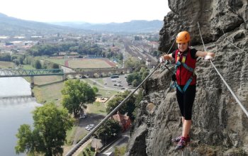 Via ferrata se zkušeným instruktorem