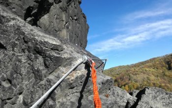 Via ferrata se zkušeným instruktorem