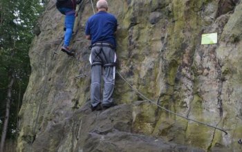 Via ferrata se zkušeným instruktorem