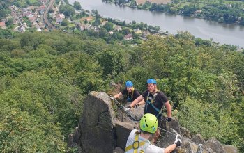 Via ferrata se zkušeným instruktorem