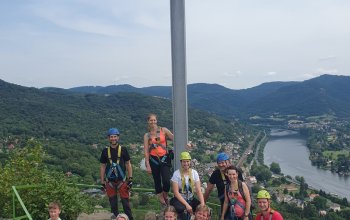 Via ferrata se zkušeným instruktorem