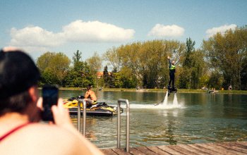 Kurz flyboardingu s videorozborem