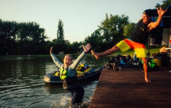 Kurz flyboardingu s videorozborem