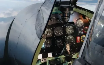 Letecký simulátor letounu Spitfire Mk.IX