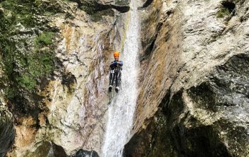 Canyoning ve Slovinsku