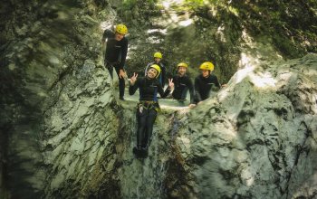 Canyoning ve Slovinsku