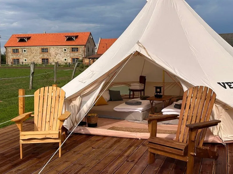 Glamping na farmě