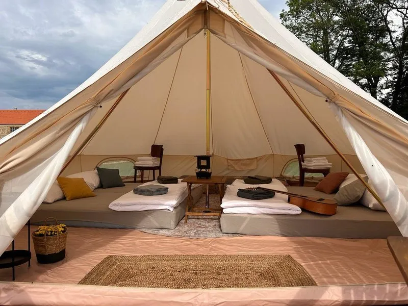 Glamping na farmě