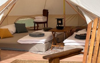 Glamping na farmě na Kutnohorsku 