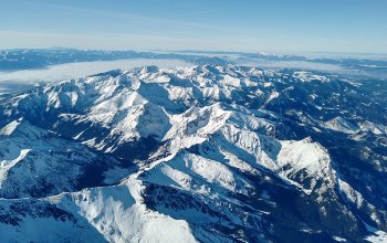 Zimní vyhlídkový let balonem