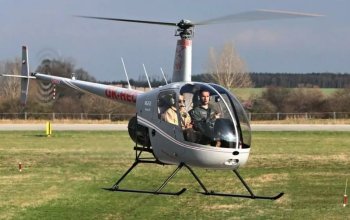 Pilotem vrtulníku R22 na zkoušku