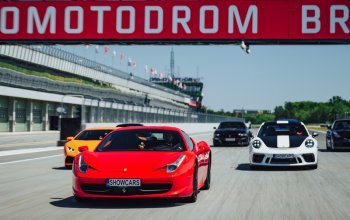 Jízda v Porsche 718 na Masarykově okruhu