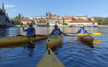 Plavba v seakajaku na Vltavě s instruktorem