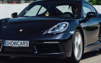 Jízda v Porsche 718 Cayman na polygonu