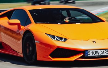 Jízda v Lamborghini Huracán LP610-4 na polygonu