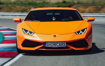 Jízda v Lamborghini Huracán LP610-4 na polygonu