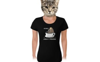 Vtipné tričko Bastard: V pressu