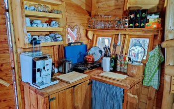 Ubytování v tree housu s vlastní saunou