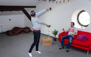 Půjčení virtuální reality až domů + 25 VR her Celá ČR