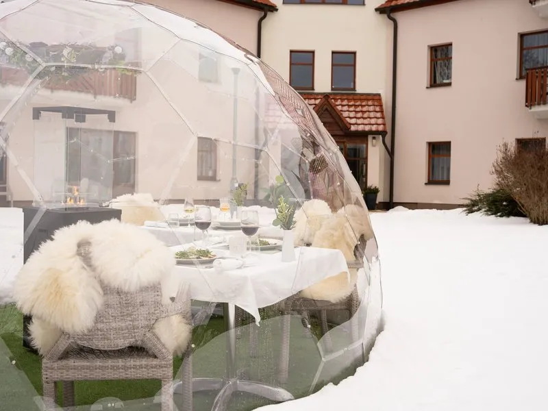 Gurmánský zážitek v designové kopuli