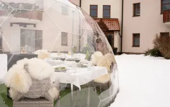 Gurmánský zážitek v designové kopuli – dárek a zážitek