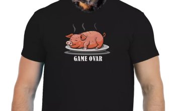 Vtipné tričko Bastard: Game ovar