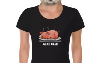 Vtipné tričko Bastard: Game ovar