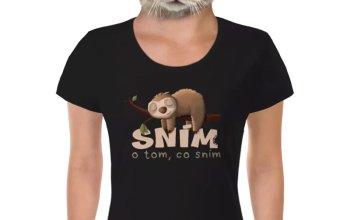 Vtipné tričko Bastard: Sním o tom, co sním