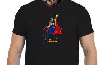 Vtipné tričko Bastard: Kutilman