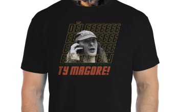 Vtipné tričko Bastard: Jiří Kára