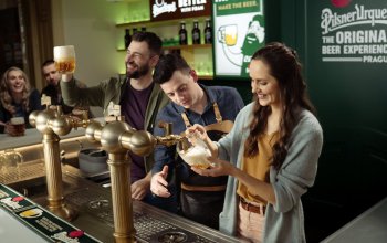 Škola čepování se vstupem do muzea Pilsner Urquell