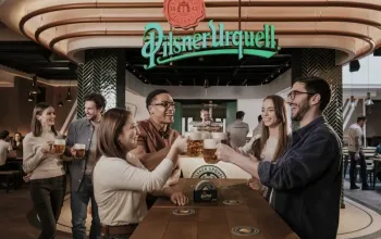 Škola čepování se vstupem do muzea Pilsner Urquell