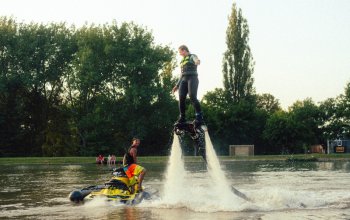 Flyboarding